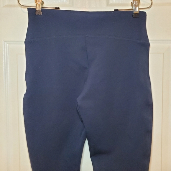 SPANX Classic Navy Ponte Ankle Leggings Sz MP - Picture 4 of 7